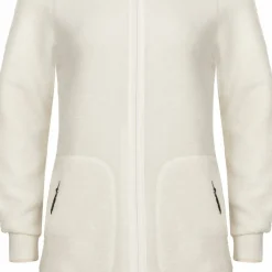 Urberg Women's Bonded Pile Jacket Long Cloud Dancer