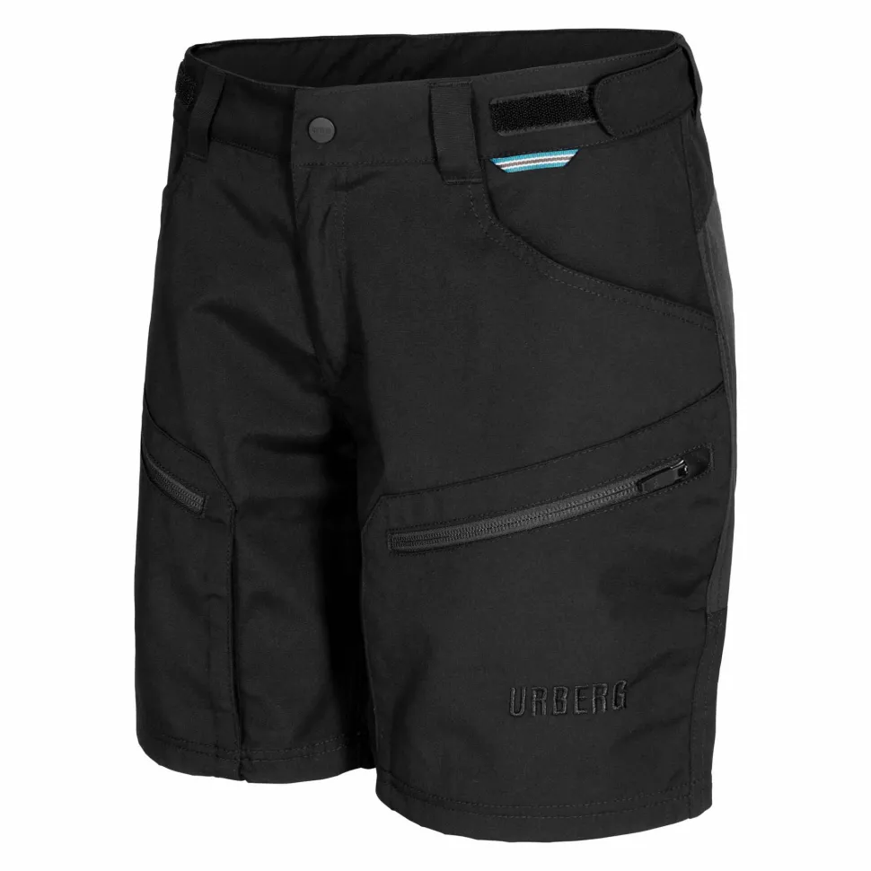 Urberg Women's Liabygda Hiking Shorts Black Beauty