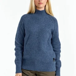 Urberg Women's Moss Knit Sweater Blue Melange