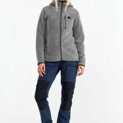 Urberg Women's Pile Hoodie Grey Melange