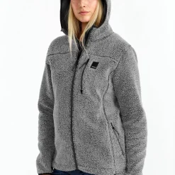 Urberg Women's Pile Hoodie Black Beauty