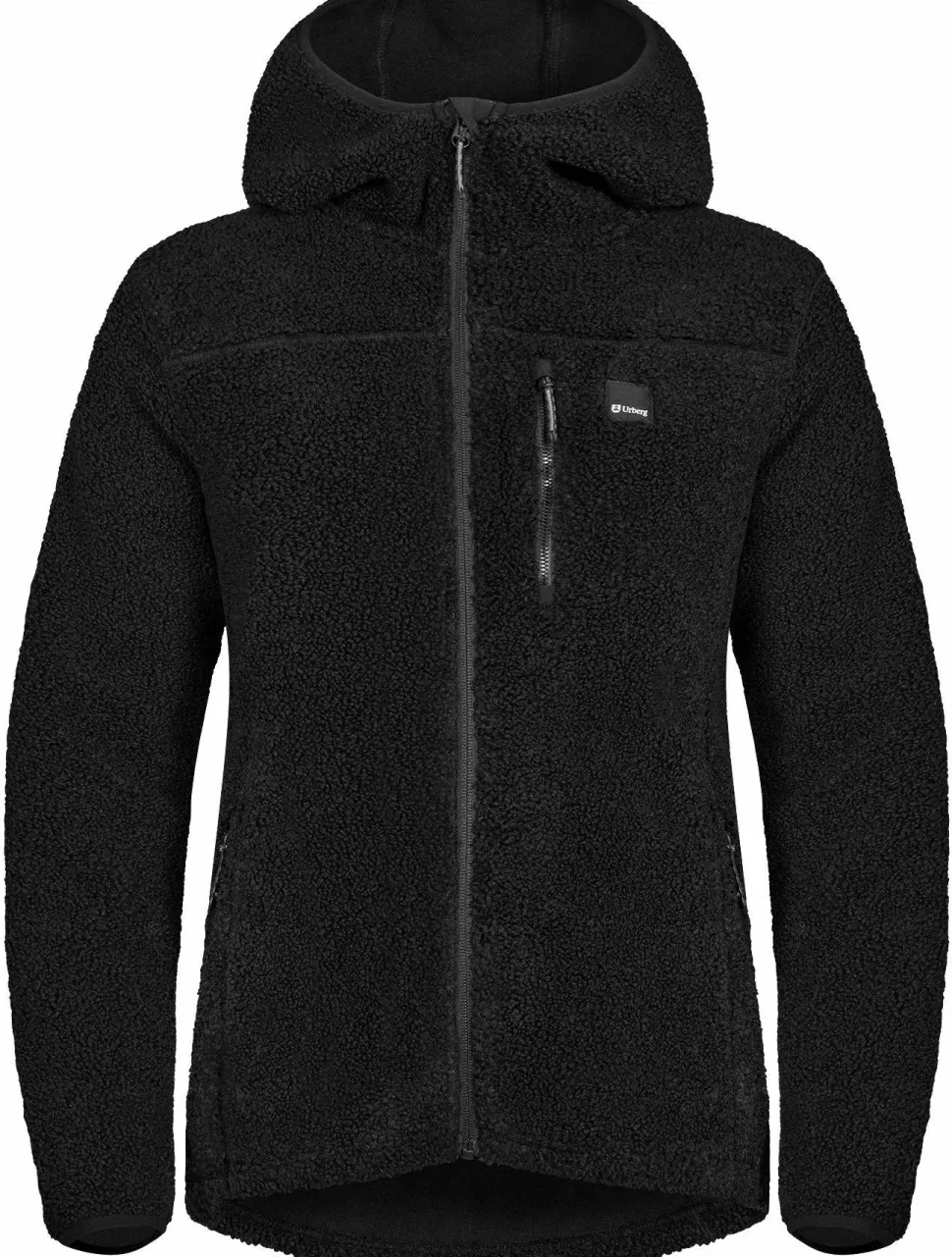 Urberg Women's Pile Hoodie Black Beauty