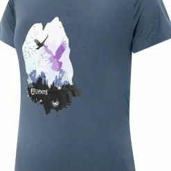 Urberg Women's Printed Tree Tee Midnight Navy