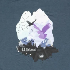 Urberg Women's Printed Tree Tee Midnight Navy