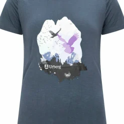 Urberg Women's Printed Tree Tee Midnight Navy