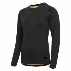 Urberg Women's Selje Merino-Bamboo Top Phantom/Peach Fuzz