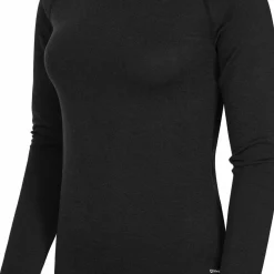 Urberg Women's Selje Merino-Bamboo Top Black Beauty