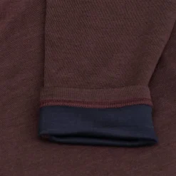 Urberg Women's Selje Merino-Bamboo Top Huckleberry/Blue Nights