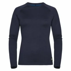 Urberg Women's Selje Merino-Bamboo Top Dark Navy