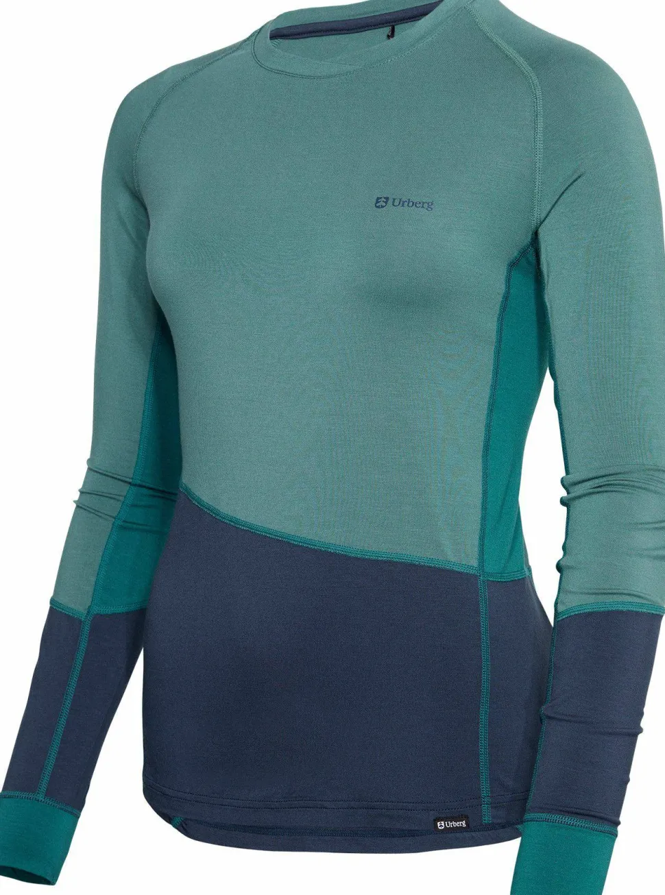Urberg Women's Tree Base Layer Top Silver Pine