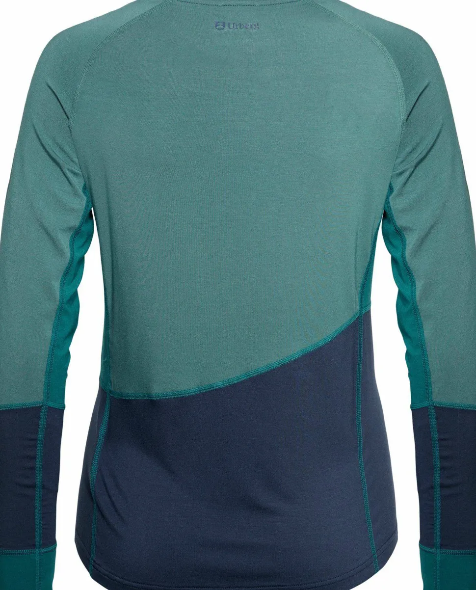 Urberg Women's Tree Base Layer Top Silver Pine