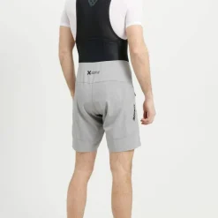 USWE Men's Hybrid MTB Bib Shorts Sharkskin