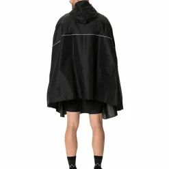 VAUDE Unisex Valdipino Rain Poncho Black