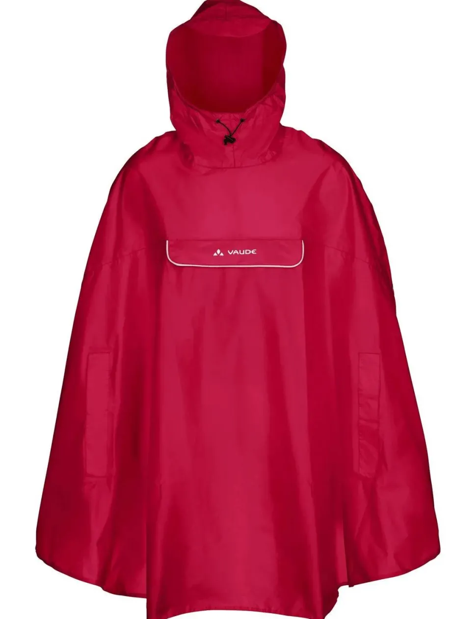 VAUDE Unisex Valdipino Rain Poncho Red Uni