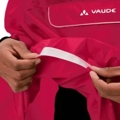 VAUDE Unisex Valdipino Rain Poncho Red Uni