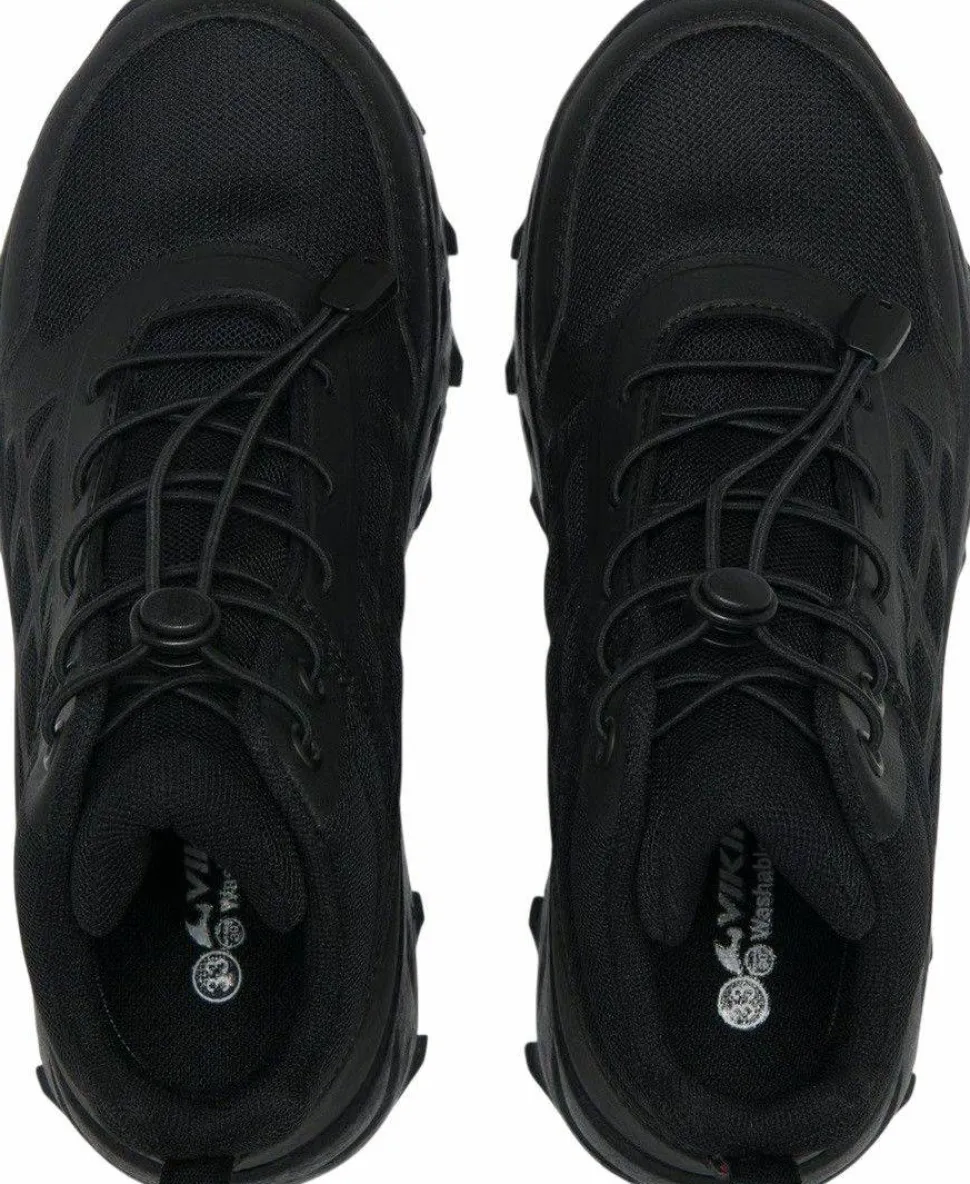 Viking Footwear Junior Track Mid Waterproof Sl Black