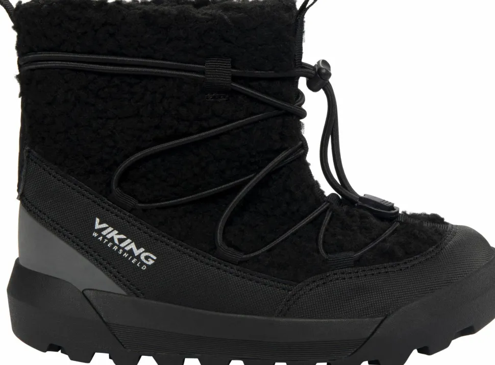 Viking Footwear Junior's Expower Flake Warm Waterproof SL Black