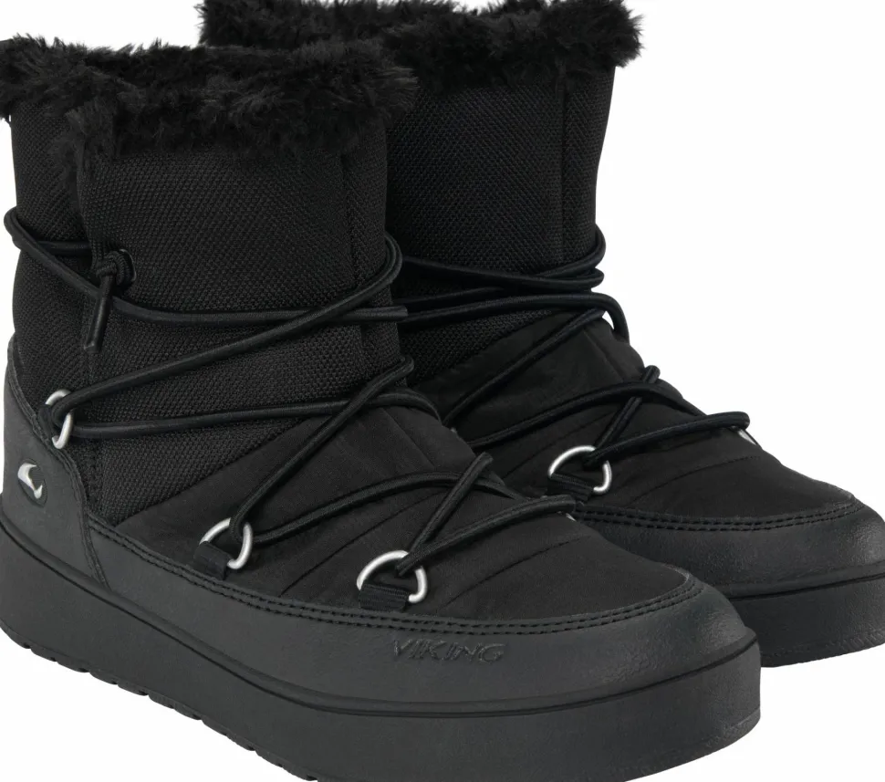 Viking Footwear Junior's Snøfnugg GORE-TEX Black