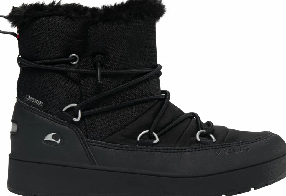 Viking Footwear Junior's Snøfnugg GORE-TEX Black