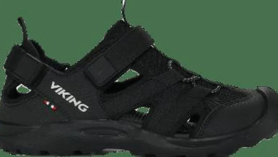 Viking Footwear Kids' Adventure Sandal 2v Black
