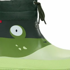 Viking Footwear Kids' Alv Barefoot Paw Print Light Green/green