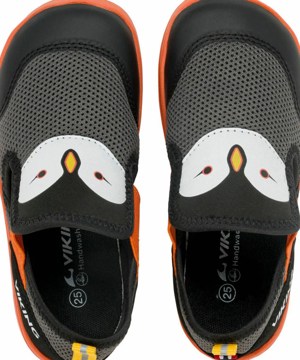 Viking Footwear Kids' Alv Barefoot Paw Sandal Black