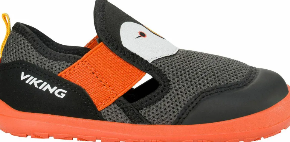Viking Footwear Kids' Alv Barefoot Paw Sandal Black