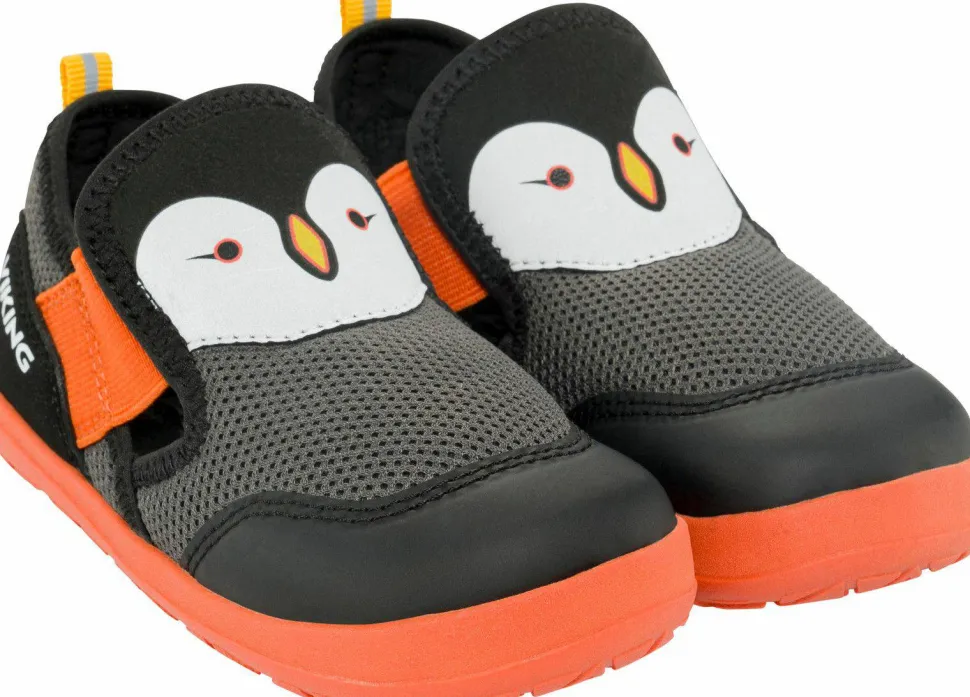 Viking Footwear Kids' Alv Barefoot Paw Sandal Black