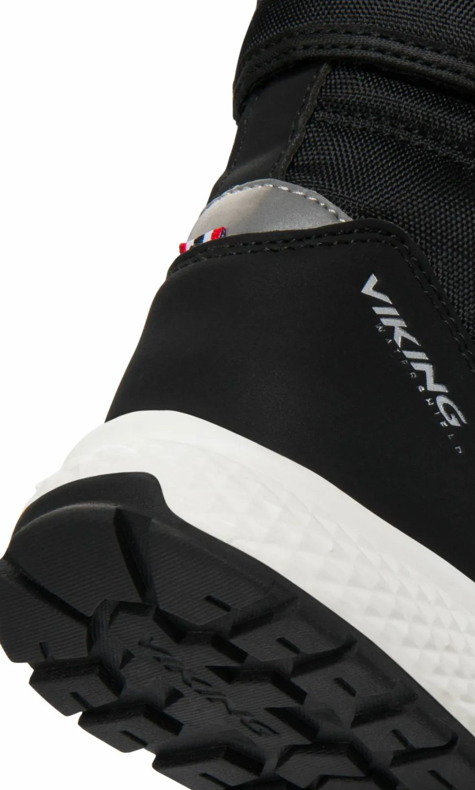Viking Footwear Kids' Equip Pull-On Warm Waterproof 1v Black