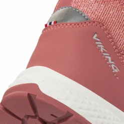 Viking Footwear Kid's Equip Glitter Warm Waterproof Pull On Pink