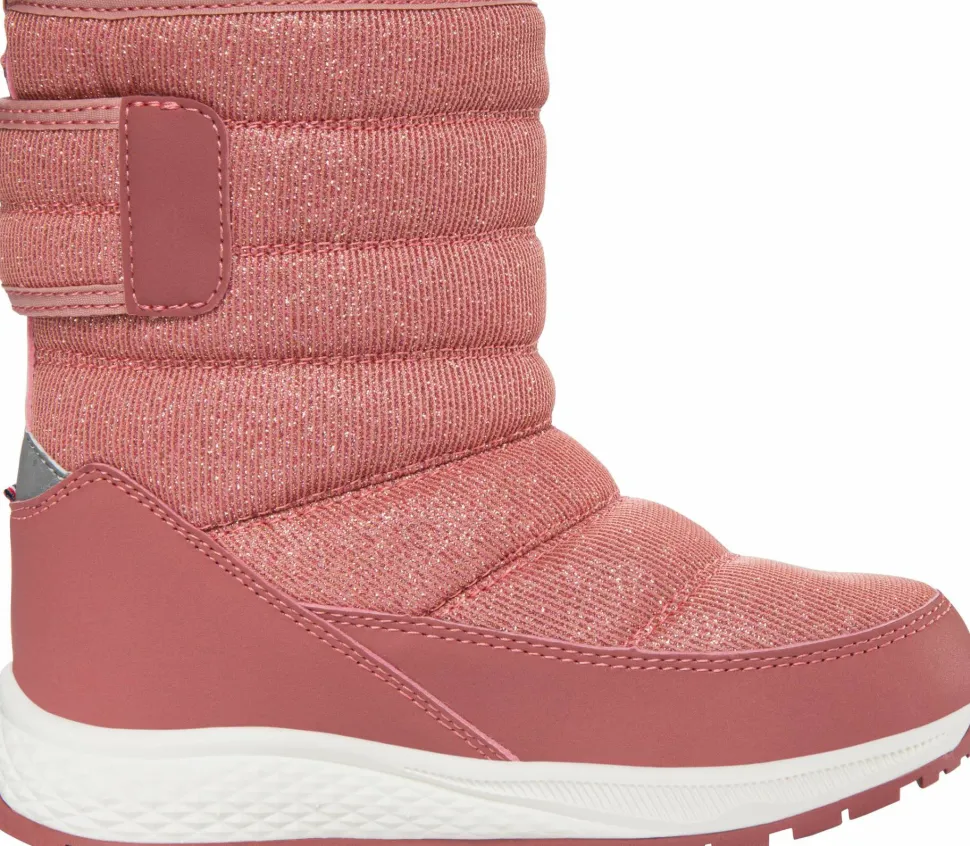 Viking Footwear Kid's Equip Glitter Warm Waterproof Pull On Pink