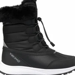 Viking Footwear Kids' Equip Warm Waterproof Zip Black/Granite