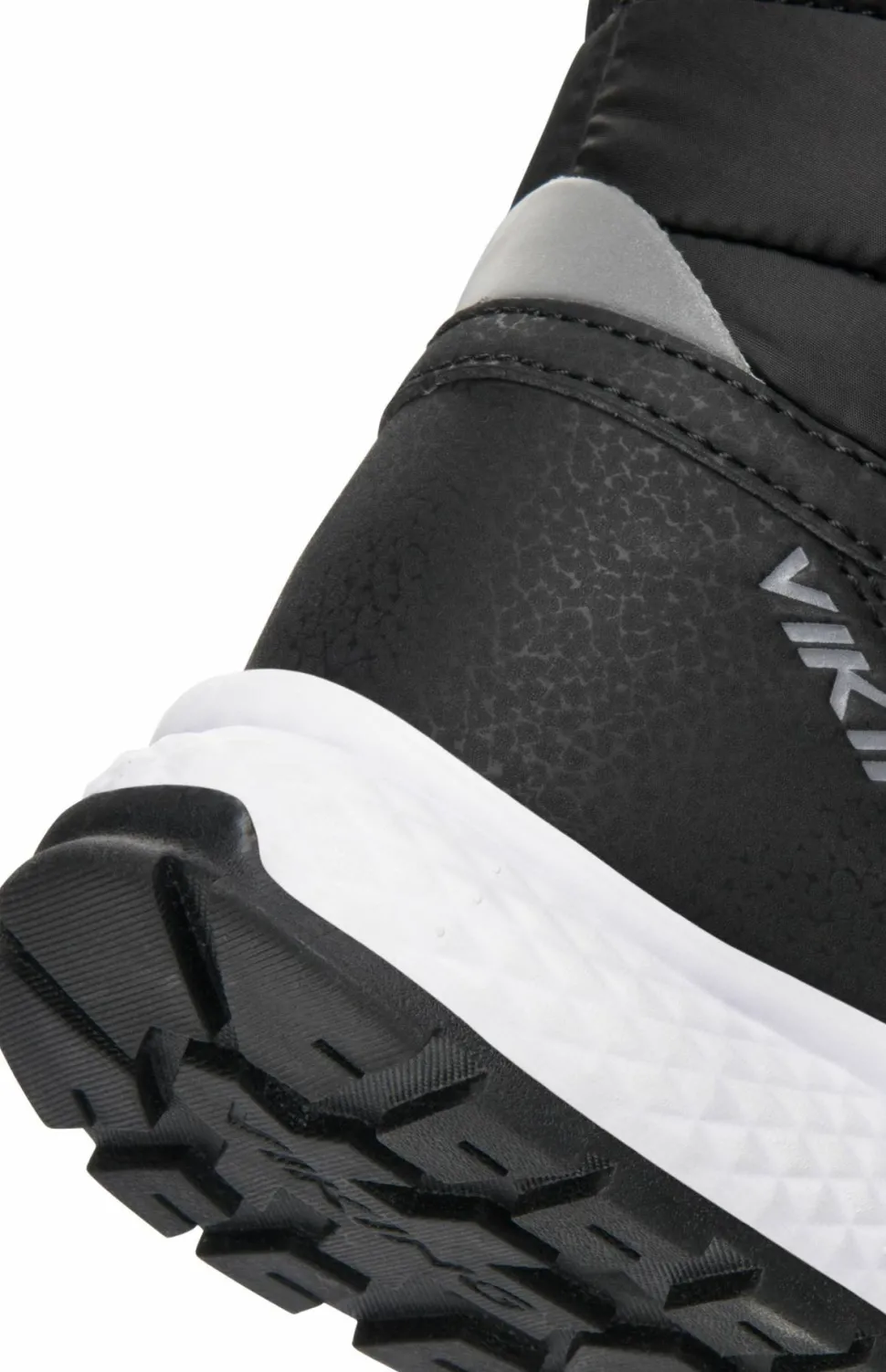 Viking Footwear Kids' Equip Warm Waterproof Zip Black/Granite
