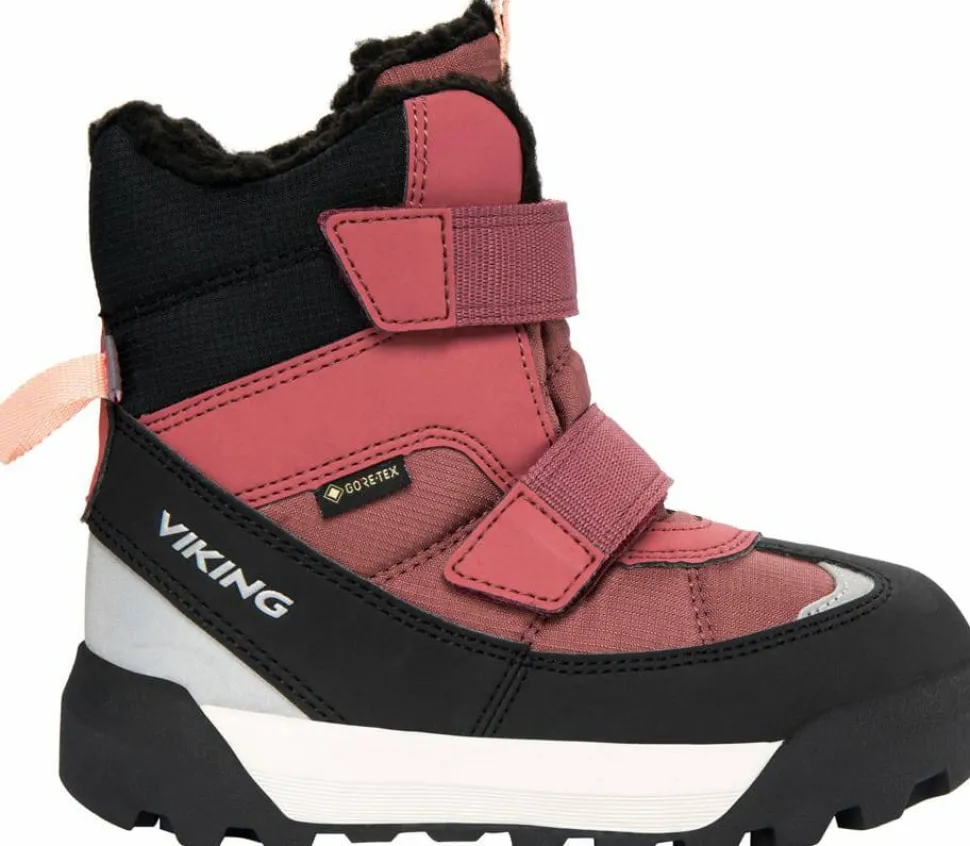 Viking Footwear Kids' Expower Warm GORE-TEX 2v Dark Pink