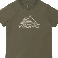 Viking Footwear Kids' Funtime T-Shirt Olive