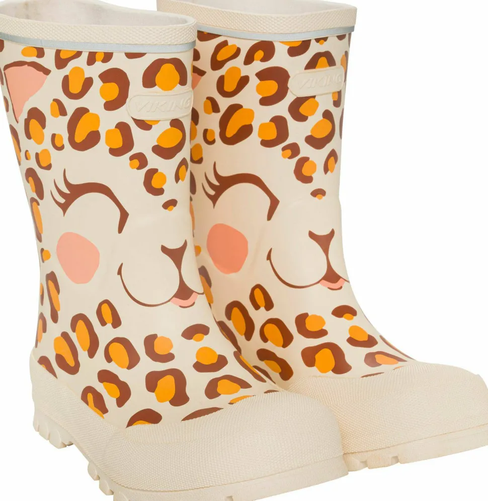 Viking Footwear Kids' Jolly Print Cream