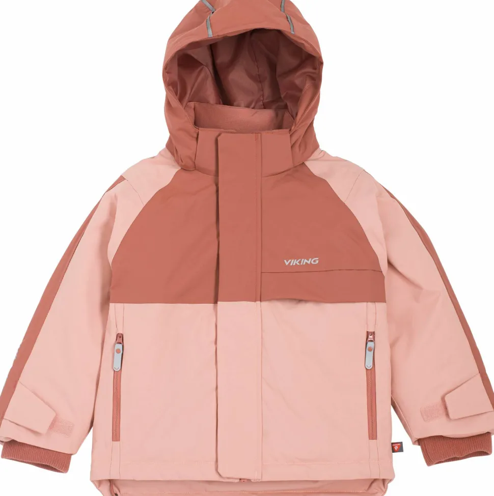 Viking Footwear Kids' Play Winter Jacket Thermal Pink