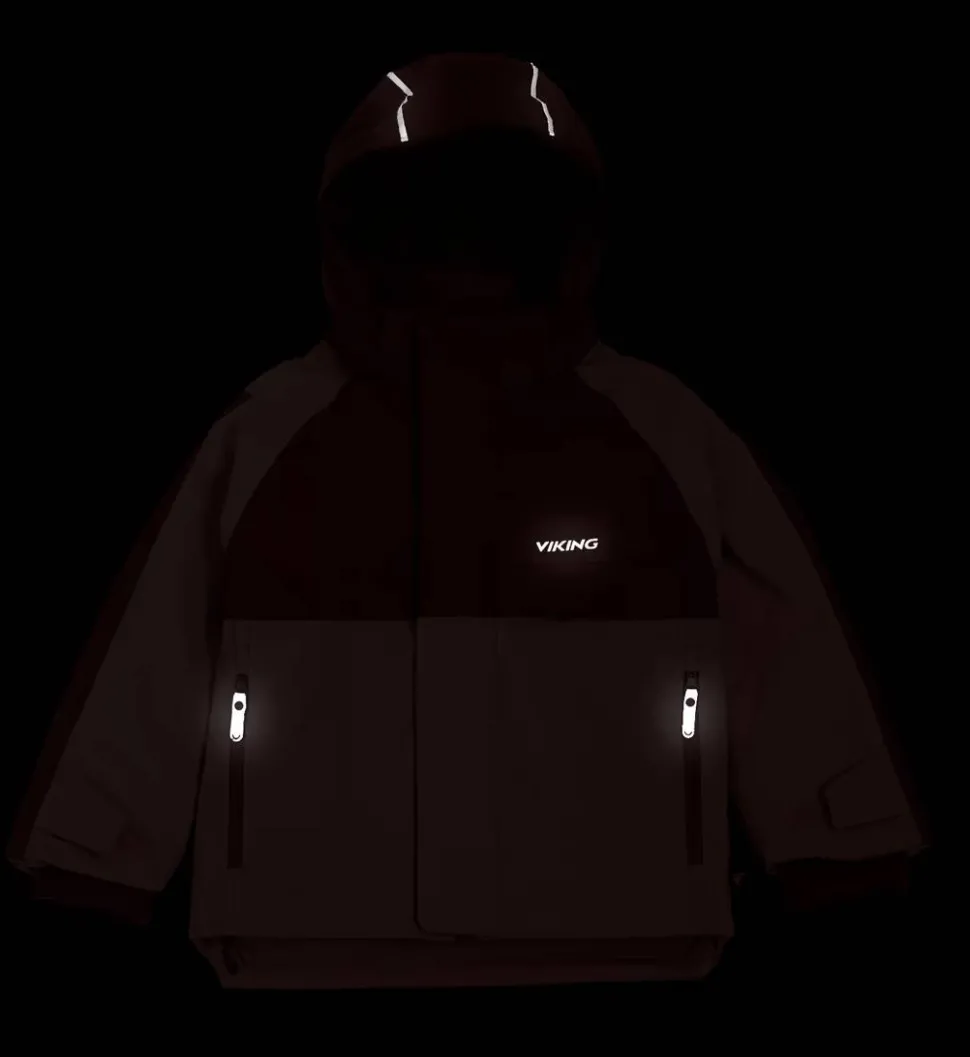 Viking Footwear Kids' Play Winter Jacket Thermal Pink