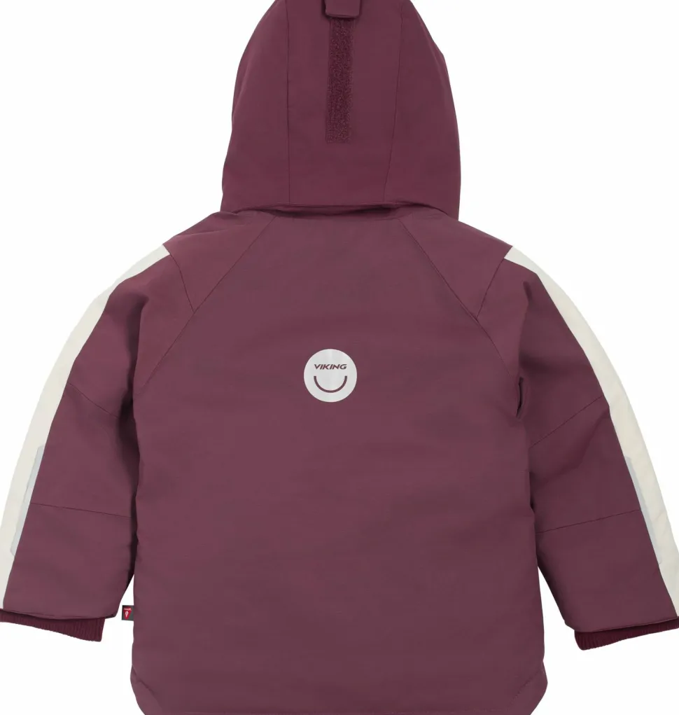 Viking Footwear Kids' Play Winter Jacket Thermal Plum