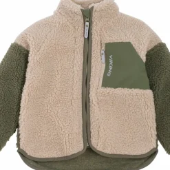 Viking Footwear Kids' Playtime Pile Midlayer Jacket Cement