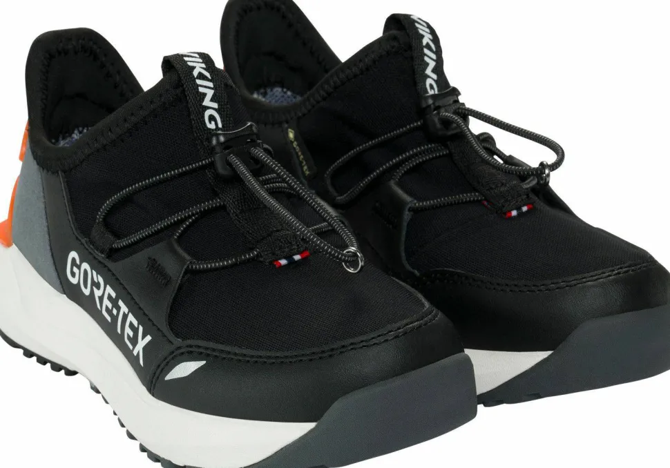 Viking Footwear Kids' Quickgo GORE-TEX SL Black/orange