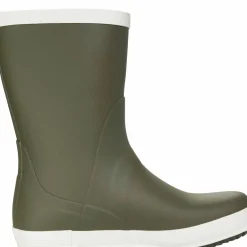Viking Footwear Seilas Heritage Rubber Boot Olive/eggshell