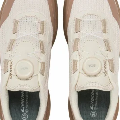 Viking Footwear Women's Motion Low GORE-TEX Boa Cream/brown
