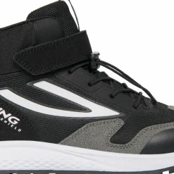 Viking Juniors' Century Mid Waterproof 1V Speedlace Black/Lime
