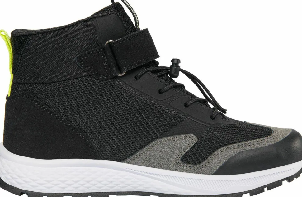 Viking Juniors' Century Mid Waterproof 1V Speedlace Black/Lime