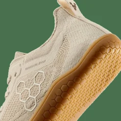 Vivobarefoot Men's Primus Lite Knit Natural Coconut