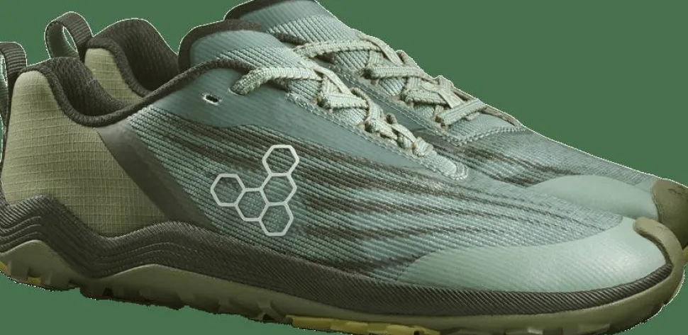 Vivobarefoot Men's Primus Trail Flow Glacial Green