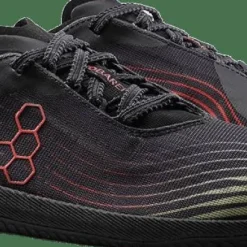 Vivobarefoot Men's Primus Flow Obsidian/Cherry Tomato