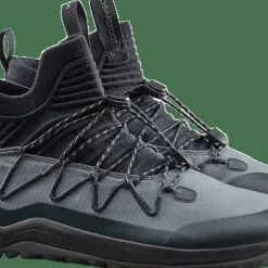 Vivobarefoot Men's Primus Trail Flow Mid Dark Shadow