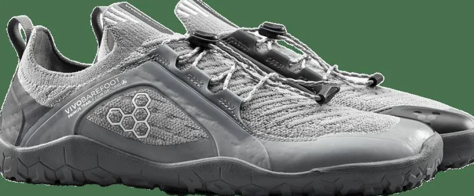 Vivobarefoot Women's Primus Trail Knit FG Gray